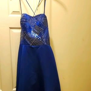 Royal blue formal